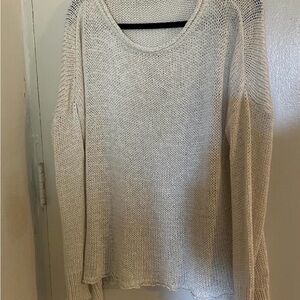 Brandy Melville Women’s Cream Knit Sweater